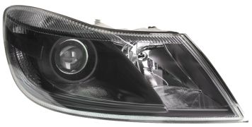 PHARE AVANT SKODA OCTAVIA 2009-2013 BASE NOIRE / DROIT