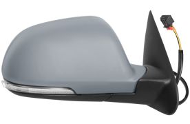 RÉTROVISEUR SKODA OCTAVIA 2009-2013 ÉLÉCTRIQUE / CHAUFFANT / FEU CLIGNOTANT / FEU DE SOL / RABATTABLE ÉLÉCTRIQUEMENT / AVEC APPRET / DROIT