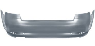 PARE-CHOCS SKODA OCTAVIA 2009-2013 ARRIÈRE / SEDAN / AVEC APPRET