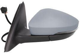 RÉTROVISEUR SKODA OCTAVIA 2013-2017 ÉLÉCTRIQUE / CHAUFFANT / FEU CLIGNOTANT / FEU DE SOL / RABATTABLE ÉLÉCTRIQUEMENT / MÉMOIRE / AVEC APPRET / GAUCHE