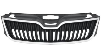 GRILLE SKODA RAPID 2013-2016 FACE AVANT / CONTOUR CHROMÉ