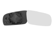 VERRE DE RÉTROVISEUR SKODA SUPERB 2001-2006 AVEC SUPPORT / CHAUFFANT / CONVEXE / GRAND / DROIT