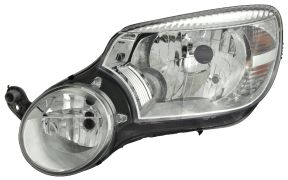 PHARE SKODA YETI 2009-2013 AVEC ANTIBROUILLARDS / GAUCHE