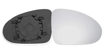 VERRE DE RÉTROVISEUR SMART FORFOUR 2004-2007 AVEC SUPPORT / CONVEXE / DROIT