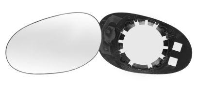 VERRE DE RÉTROVISEUR SMART FORTWO 1998-2002 AVEC SUPPORT / PLAT / GAUCHE