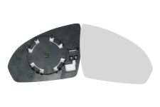 VERRE DE RÉTROVISEUR SMART FORTWO 2007-2012 AVEC SUPPORT / CONVEXE / DROIT