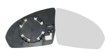 VERRE DE RÉTROVISEUR SMART FORTWO 2007-2012 AVEC SUPPORT / CONVEXE / DROIT