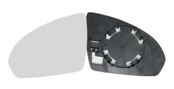 VERRE DE RÉTROVISEUR SMART FORTWO 2007-2012 AVEC SUPPORT / CONVEXE / GAUCHE