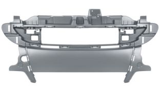 PARE-CHOCS SMART FORTWO 2007-2012 AVANT AVEC APPRET