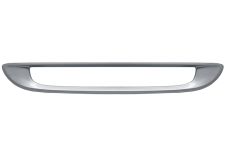 CONTOUR GRILLE SMART FORTWO 2007-2012 FACE AVANT / ARGENT