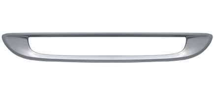 CONTOUR GRILLE SMART FORTWO 2007-2012 FACE AVANT / ARGENT