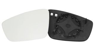 VERRE DE RÉTROVISEUR SKODA FABIA 2014-2018 AVEC SUPPORT / CHAUFFANT / CONVEXE / GAUCHE