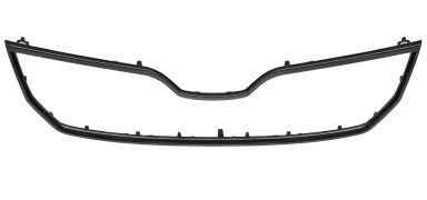 MOULURE GRILLE SKODA FABIA 2014-2018 FACE AVANT / NOIRE 