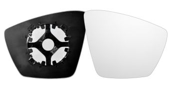 VERRE DE RÉTROVISEUR SKODA KAROQ 2017-2022 AVEC SUPPORT / CONVEXE / DROIT