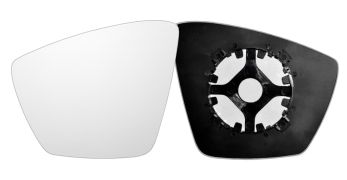 VERRE DE RÉTROVISEUR SKODA KAROQ 2017-2022 AVEC SUPPORT / CONVEXE / GAUCHE