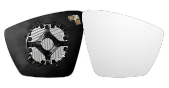 VERRE DE RÉTROVISEUR SKODA KAROQ 2017-2022 AVEC SUPPORT / CHAUFFANT / CONVEXE / DROIT