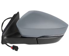 RÉTROVISEUR SKODA KAROQ 2017-2022 ÉLÉCTRIQUE / CHAUFFANT / FEU CLIGNOTANT / AVEC APPRET / GAUCHE