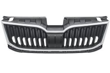 GRILLE SKODA OCTAVIA 2017-2020 FACE AVANT / CONTOUR CHROMÉ