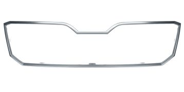 MOULURE GRILLE SKODA SUPERB 2015-2019 FACE AVANT / CHROMÉE 