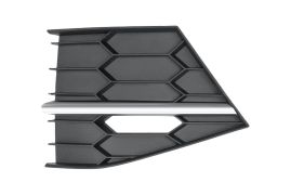 GRILLE SKODA SUPERB 2015-2019 PARE-CHOCS AVANT / AVEC MOULURE CHROMÉE / GAUCHE