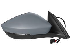 RÉTROVISEUR SKODA SUPERB 2015-2019 ÉLÉCTRIQUE / CHAUFFANT / FEU CLIGNOTANT / FEU DE SOL / RABATTABLE ÉLÉCTRIQUEMENT / MÉMOIRE / SIDE ASSIST / AVEC APPRET / DROIT