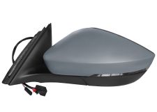 RÉTROVISEUR SKODA SUPERB 2015-2019 ÉLÉCTRIQUE / CHAUFFANT / FEU CLIGNOTANT / FEU DE SOL / RABATTABLE ÉLÉCTRIQUEMENT / MÉMOIRE / SIDE ASSIST / AVEC APPRET / GAUCHE