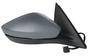 RÉTROVISEUR SKODA KAMIQ 2019-> ÉLÉCTRIQUE / CHAUFFANT / FEU CLIGNOTANT / RABATTABLE ÉLÉCTRIQUEMENT / SIDE ASSIST / AVEC APPRET / DROIT