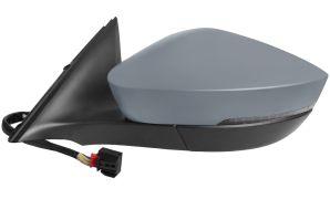 RÉTROVISEUR SKODA OCTAVIA 2020-> ÉLÉCTRIQUE / CHAUFFANT / FEU CLIGNOTANT / RABATTABLE ÉLÉCTRIQUEMENT / AVEC APPRET / GAUCHE