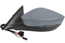 RÉTROVISEUR SKODA OCTAVIA 2020-> ÉLÉCTRIQUE / CHAUFFANT / FEU CLIGNOTANT / FEU DE SOL / RABATTABLE ÉLÉCTRIQUEMENT / SIDE ASSIST / MÉMOIRE / AVEC APPRET / GAUCHE