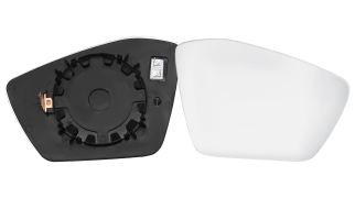 VERRE DE RÉTROVISEUR SKODA OCTAVIA 2020-> AVEC SUPPORT / CHAUFFANT / CONVEXE / DROIT