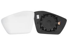 VERRE DE RÉTROVISEUR SKODA OCTAVIA 2020-> AVEC SUPPORT / CHAUFFANT / CONVEXE / GAUCHE
