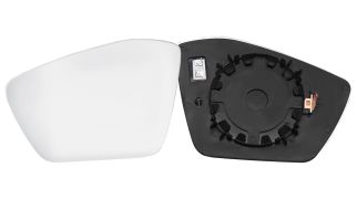 VERRE DE RÉTROVISEUR SKODA OCTAVIA 2020-> AVEC SUPPORT / CHAUFFANT / CONVEXE / GAUCHE