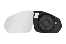 VERRE DE RÉTROVISEUR SKODA FABIA 2021-> AVEC SUPPORT / CONVEXE / GAUCHE
