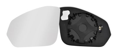 VERRE DE RÉTROVISEUR SKODA FABIA 2021-> AVEC SUPPORT / CONVEXE / GAUCHE