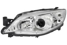 PHARE AVANT SUBARU IMPREZA 2007-2011 BASE CHROMÉE / GAUCHE