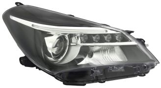 PHARE TOYOTA YARIS 2014-2017 AVEC LOUPE / LED / DROIT