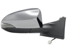 RÉTROVISEUR TOYOTA YARIS 2014-2017 ÉLÉCTRIQUE / FEU CLIGNOTANT / CHROMÉ / DROIT