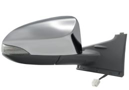 RÉTROVISEUR TOYOTA YARIS 2014-2017 ÉLÉCTRIQUE / CHAUFFANT / FEU CLIGNOTANT / CHROMÉ / DROIT