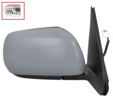 RÉTROVISEUR SUZUKI GRAND VITARA 2005-2008 ÉLÉCTRIQUE / CHAUFFANT / RABATTABLE ÉLÉCTRIQUEMENT / AVEC APPRET / DROIT