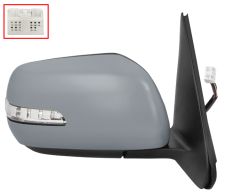 RÉTROVISEUR SUZUKI GRAND VITARA 2005-2008 ÉLÉCTRIQUE / CHAUFFANT / FEU CLIGNOTANT / RABATTABLE ÉLÉCTRIQUEMENT / AVEC APPRET / DROIT