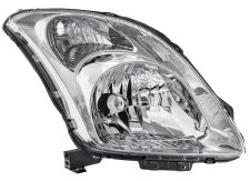 PHARE AVANT SUZUKI SWIFT 2005-2010 BASE CHROMÉE / ÉLÉCTRIQUE / DROIT