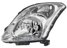 PHARE AVANT SUZUKI SWIFT 2005-2010 BASE CHROMÉE / ÉLÉCTRIQUE / GAUCHE