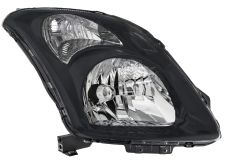 PHARE AVANT SUZUKI SWIFT 2005-2010 BASE NOIRE / ÉLÉCTRIQUE / DROIT