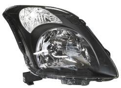 PHARE AVANT SUZUKI SWIFT 2005-2010 BASE NOIRE / ÉLÉCTRIQUE / DROIT
