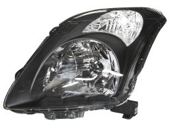 PHARE AVANT SUZUKI SWIFT 2005-2010 BASE NOIRE / ÉLÉCTRIQUE / GAUCHE