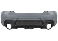 PARE-CHOCS SUZUKI SWIFT 2017-2024 ARRIÈRE / MODÈLE SPORT / AVEC APPRET 