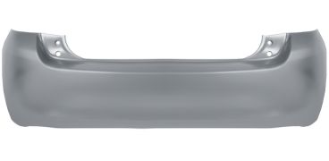 PARE-CHOCS TOYOTA AURIS 2007-2010 ARRIÈRE / AVEC APPRET