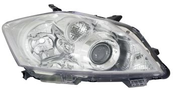 PHARE AVANT TOYOTA AURIS 2010-2013 BASE CHROMÉE / DROIT