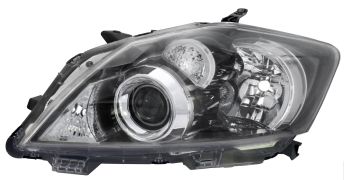 PHARE AVANT TOYOTA AURIS 2010-2013 BASE NOIRE / XENON / GAUCHE