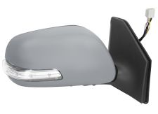 RÉTROVISEUR TOYOTA AVENSIS 2006-2008 ÉLÉCTRIQUE / CHAUFFANT / FEU CLIGNOTANT / RABATTABLE ÉLÉCTRIQUEMENT / AVEC APPRET / DROIT